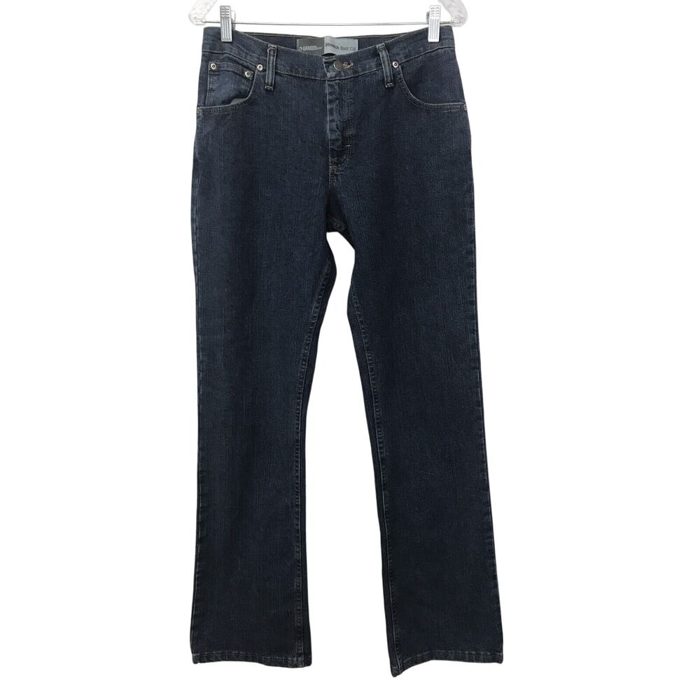 Gander Mountain Jeans Womens 6 Regular Denim Blue Stretch Bootcut